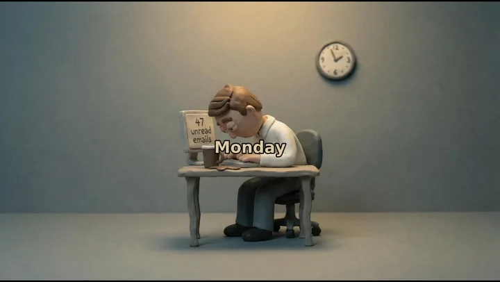 Claymation UGC Ad – Super Focus